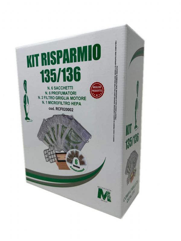 MG - KIT RISPARMIO 135 CON GRANULI