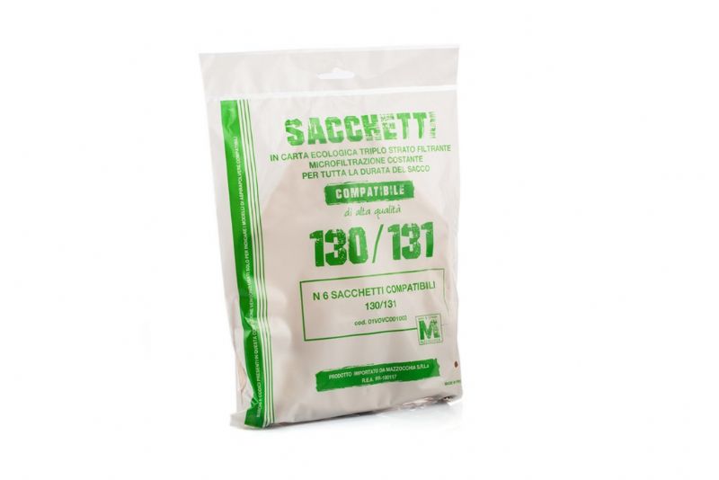 MG - SACCHETTI VK130/31 6PZ MICROFIBRA- DUST BAGS VK 130/31 6 PZ