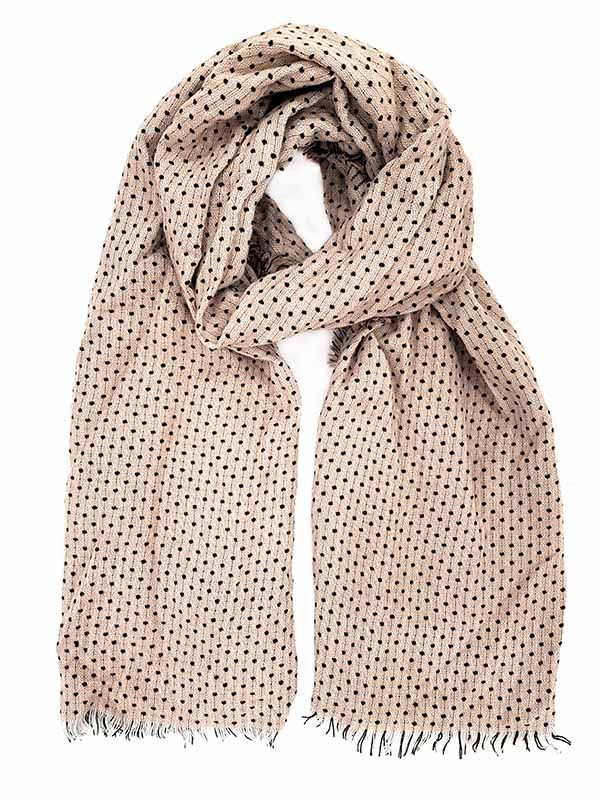 SCIARPINA DONNA LE KIKKE DOUBLE FACE POIS/STELLE