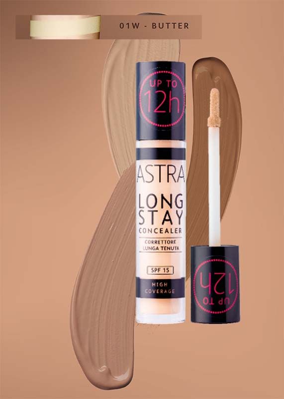 ASTRA - LONG STAY CONCEALER 01W NEW