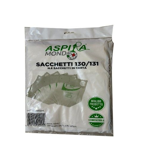 ASPIRAMONDO - SACCHETTI 130/131  IN BUSTA