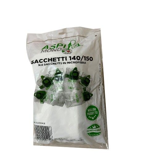 ASPIRAMONDO - SACCHETTI 140/150  IN BUSTA