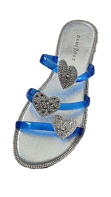 SANDALI DAME E ROSE COLORE BLU TAGLIA 37-41