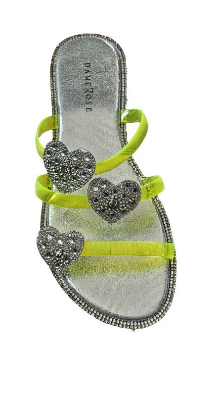 SANDALI DAME E ROSE COLORE VERDE TAGLIA 37-41