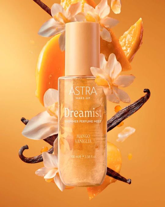 ASTRA - DREAMIST Shimmer Perfume Mist 01 - Mango - Vaniglia