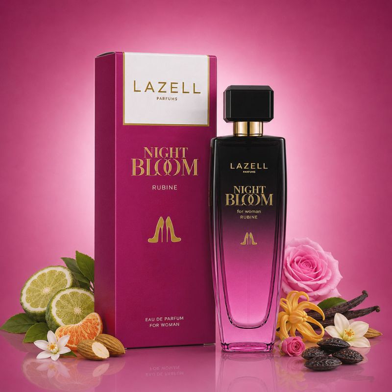 LAZELL EDP WOMEN - 100ML. 86 NIGHT BLOOM RUBIN